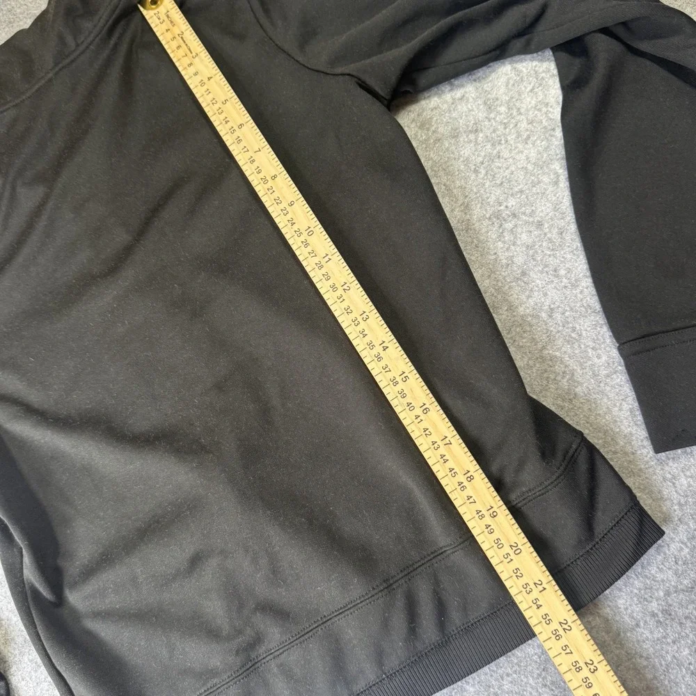 Nike Sportswear Track Jacket Boys Medium Black Full Zip Polyester